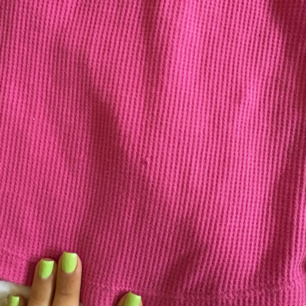 GAP Hot Pink Ribbed Tank - Picture 3 of 5
